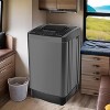 HOMDOX 17.8Lbs Portable Washing Machine, 2.4Cu.ft Full Automatic Compact Laundry Washer with 10 Wash Programs, 8 Water Levels & Drain Pump - 2 of 4