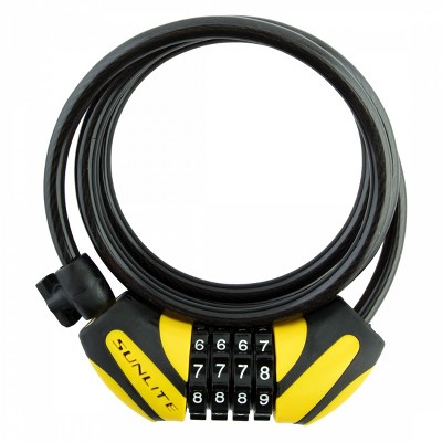 Sunlite Defender D1 Combo Lock Cable Lock