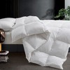 Peace Nest Lightweight and Medium Weight White Goose Feather Down Comforter - image 3 of 4