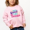 The Juniper Shop SmileyWorld See Good In All Things Toddler Sweatshirt - 2 of 4