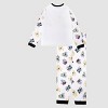 Men's Stitch Halloween 2pc Sleep Pajama Set - White - 3 of 3