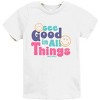 The Juniper Shop SmileyWorld See Good In All Things Youth Short Sleeve Tee - 2 of 4
