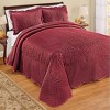 Collections Etc Leaf Print Oversized Bedspread - 2 of 3