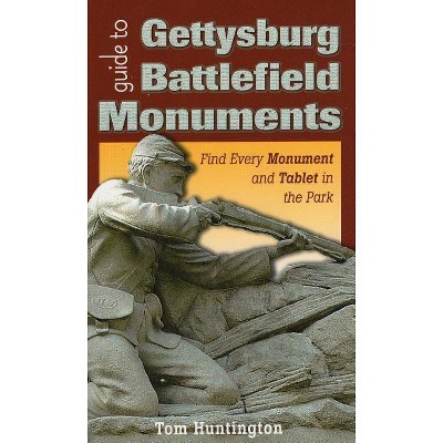  Guide to Gettysburg Battlefield Monuments - by  Tom Huntington (Paperback) 