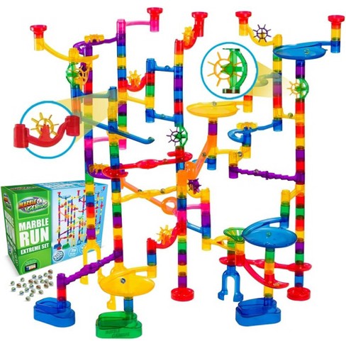 Marble Genius Marble Run Extreme Set - 300 Complete Pieces : Target