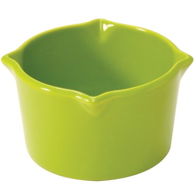 Chantal Talavera Green Stoneware 8 Ounce Ramekin