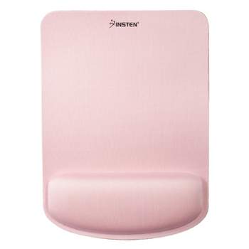 Insten Mouse Pad With Wrist Support Rest, Stitched Edge Mat, Ergonomic  Support, Pain Relief Memory Foam, Arc, White, 10.5 X 9 Inches : Target