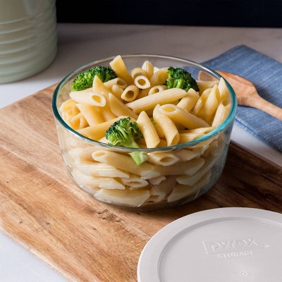 Pyrex® Simply Store® 6-pc 4-cup Round Glass Storage Set with Assorted Color Lids: Small Glass Containers, Dishwasher-Safe MISSING PIECES/ACCESSORIES