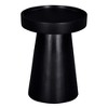 16" Solid Wood Glam Round Pedestal End/Side Table, Stylish Accent Piece for Living Room or Bedroom D¨¦cor - 2 of 4