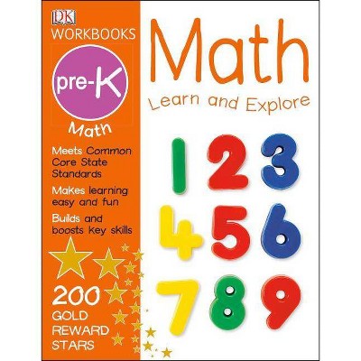 DK Workbooks: Math, Pre-K - (Paperback)