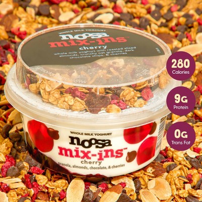 noosa Black Cherry Mix-ins Aussie Style Yogurt - 9g Protein 5.8oz