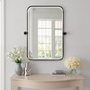 Spassway Bathroom Vanity Mirrors Black/Gold/Silver Rectangular Wall Mounted Beveled Glass Modern Decorative Mirror for Bathroom Bedroom Living Room - 2 of 4