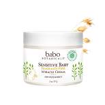 Babo Botanicals Sensitive Baby Miracle Cream Fragrance Free - 2 oz
