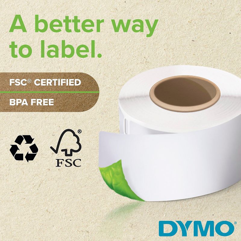 Dymo Labels LabelWriter 4"Wx2-1/4"H 24 RL/PK White 2050769, 3 of 6