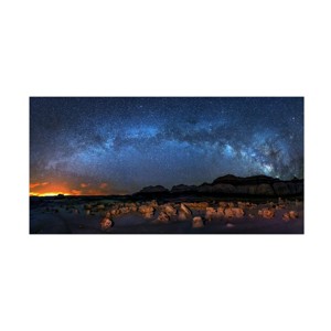Trademark Fine Art Hua Zhu  Bisti Egg Garden Canvas Wall Art - 1 of 4