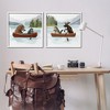 Stupell Industries Woodland Animals on Canoes, 24" x 24" - 2 of 4