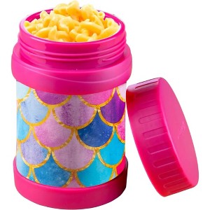 Double Wall Insulated 13oz Reusable Water Bottle for Kids - Spill Proof Lid, Stainless Steel - Keep Liquids Hot/Cold For Hours - Use in Lunch Boxes, - 1 of 4