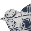 Set of 2 Brushed White Bird Cottage Tin Tile Metal Wall Décor - Foreside Home & Garden - 3 of 4