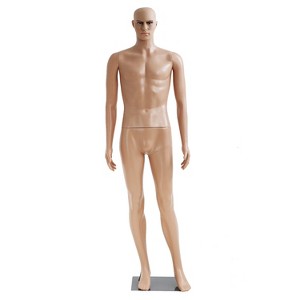 FDW Male/Female Mannequin Height Adjustable Mannequin Torso Dress Form Sewing Manikin with Stable Metal Base Mannequin Clothing Form - 1 of 4