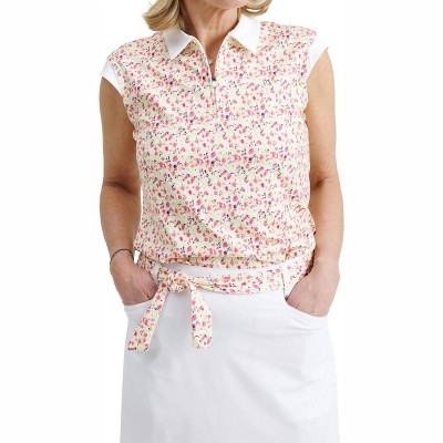 Women's Wo Lily sleeveless Polo - Abacus Sportswear US