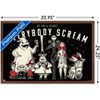 Trends International The Nightmare Before Christmas - Everybody Scream Framed Wall Poster Prints - 3 of 4