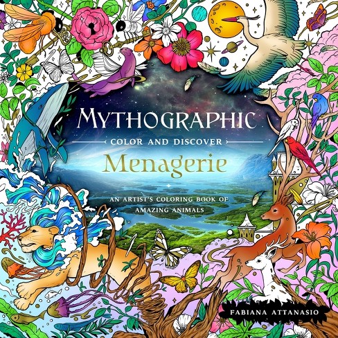 Mythographic Color and Discover: Cosmic Spirit: An Artist's Coloring B