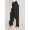 Women's High Waisted Full Leg Pants - entro - 4 of 4