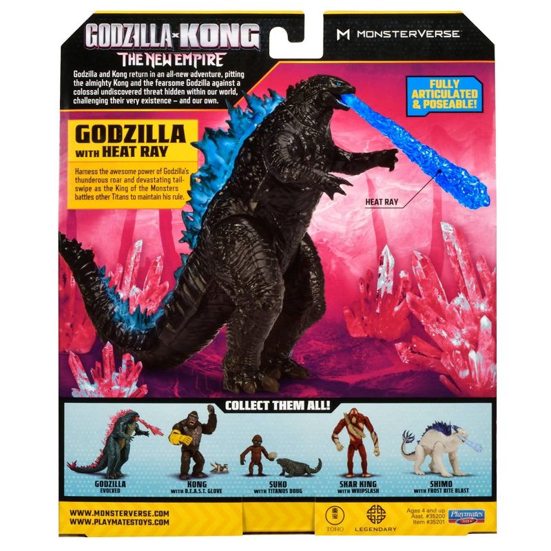 Godzilla x Kong: The New Empire Godzilla with Heat Ray Figure, 6 of 8