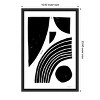 Amanti Art Reflecting Shapes Black by Statement Goods Canvas Wall Art Print Framed 16 x 23-in. - 4 of 4