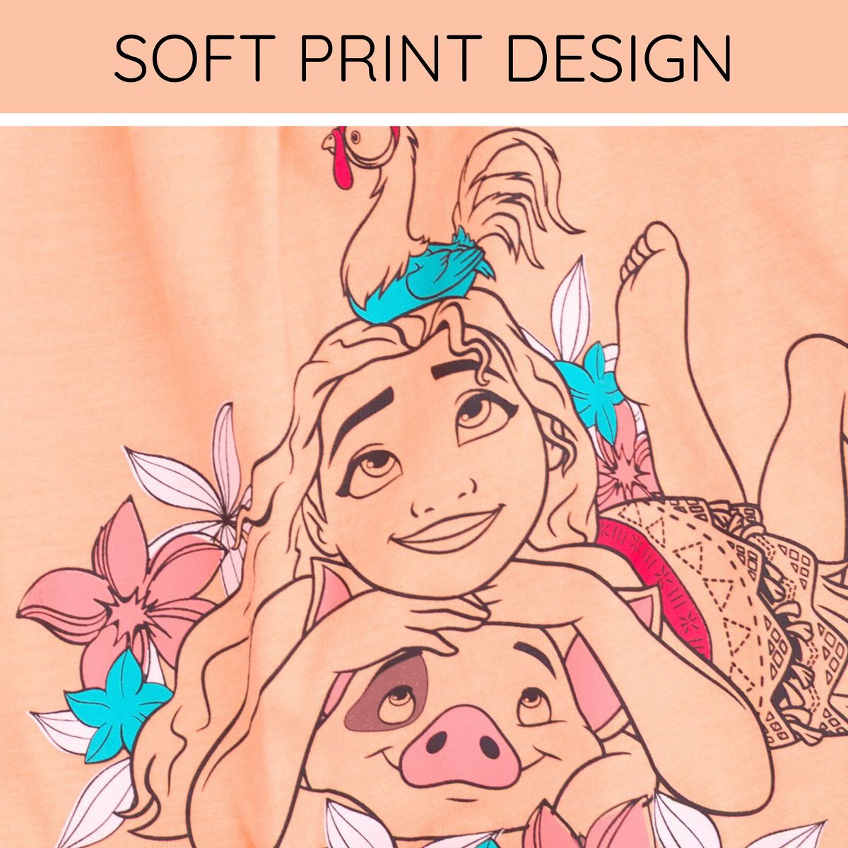 Disney Square Neck T-Shirt and Skirt Outfit Set - thumbnail 5
