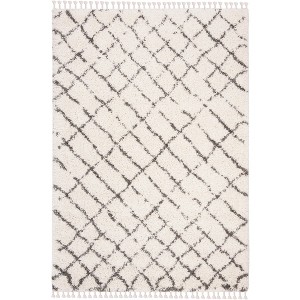 Moroccan Fringe Shag MFG329 Power Loomed Indoor Rugs - Safavieh - 1 of 4