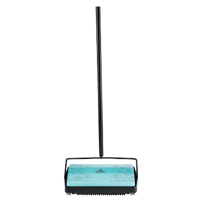 BISSELL Pirouette Refresh Carpet and Floor Manual Sweeper - Blue 2199