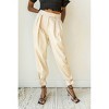 Women's Strong Ties Ankle Pant - beige botany - 2 of 3