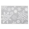 Christmas Area Rug Christmas Snowflakes Pattern Floor Cover - 3 of 4