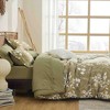 BAGOKIE 7 Pieces Floral Bed in a Bag Comforter Set for All Season - 2 of 4