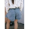 Women's Wo's Denim Shorts - MIOU MUSE - 3 of 4