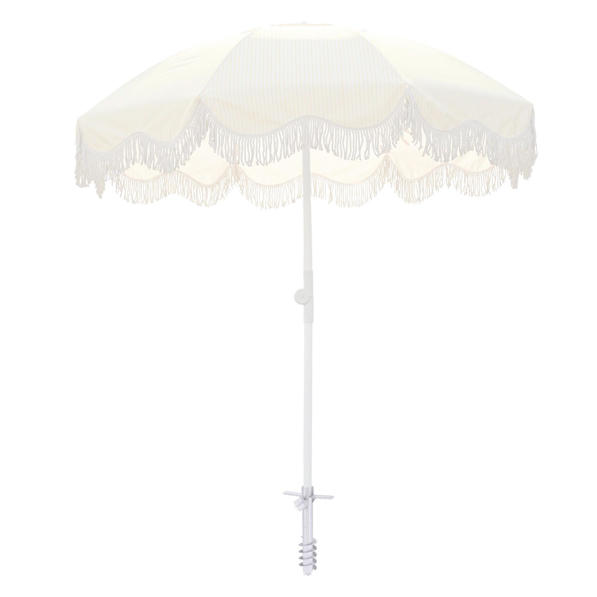 LAGarden 10" Beach Umbrella Sand Anchor Outdoor Windproof Sand Grabber Spike for Grass Soft Land Deck Camping Sunshade