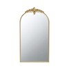 Grungis Arched Wall Mirrors with Metal Frame,Decorative Dressing Wall-Mounted Decor Mirror for Bathroom,Living Room - 4 of 4