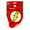 Buckle-Down Dog Toy Squeaker Plush - DC Comics Flash Icon Red White Yellow - 4 of 4