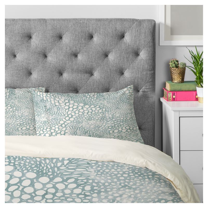 Blue Dash and Ash Cove Comforter Set - Deny Designs, 4 of 9