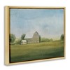Stupell Industries Vast Rural Barn Landscape Floating Frame Canvas Art, Gold, 21" x 17" - 2 of 4