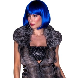 West Bay Imports Inc Cindy Blue Wig Costume Accessory - 1 of 4