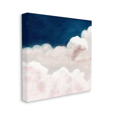 Stupell Industries White Clouds Meet Deep Blue Night Sky
