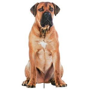 Collections Etc Realistic Mastiff Outdoor Garden Stake - 1 of 2