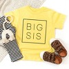 The Juniper Shop Big Sis Square Toddler Short Sleeve Tee - image 2 of 2