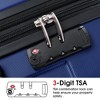 Kumasinova ABS Luggage Set of 3,Hardshell Spinner Suitcase with TSA Lock,Lightweight Suitcases,Airline-Approved&Impact-Resistant,20/24/28" - 2 of 4