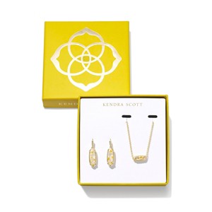 Kendra Scott Eva Pendant Necklace and Drop Earrings - 1 of 2