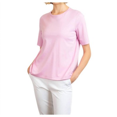 Women's Mercerized cotton tee - BYLYSE