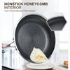 MICHELANGELO Stainless Steel Frying Pan with Lid, 12 inch - 2 of 4