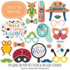 Big Dot of Happiness Buggin' Out - Bugs Birthday Party Photo Booth Props Kit - 20 Count - 2 of 4